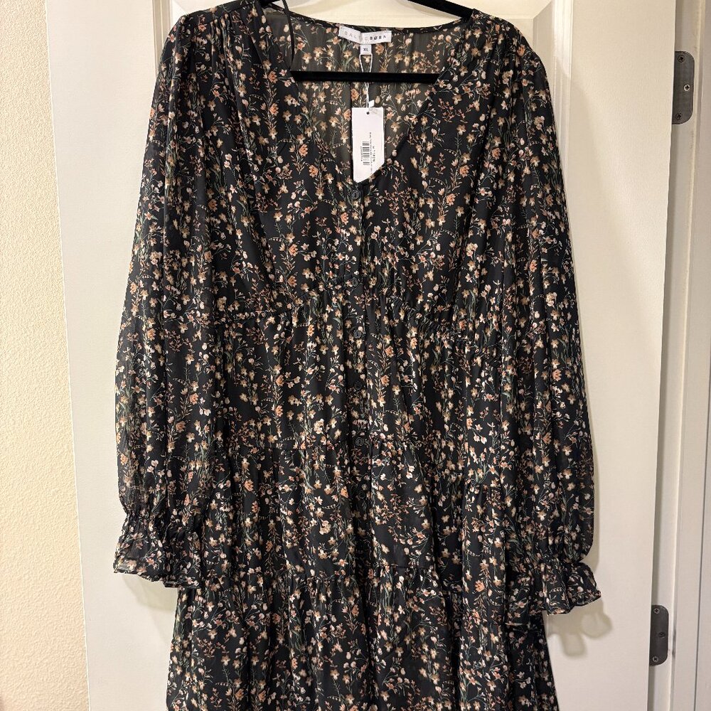 Baltic Born, Huxley Tiered Short Dress, XL